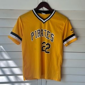 Youths Pittsburgh Pirates #22 McCutchen Yellow MLB Player Jersey